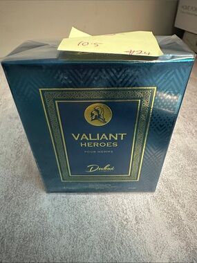 Valia Valiant Heroes Pour Homme Blue with Gold Accents
